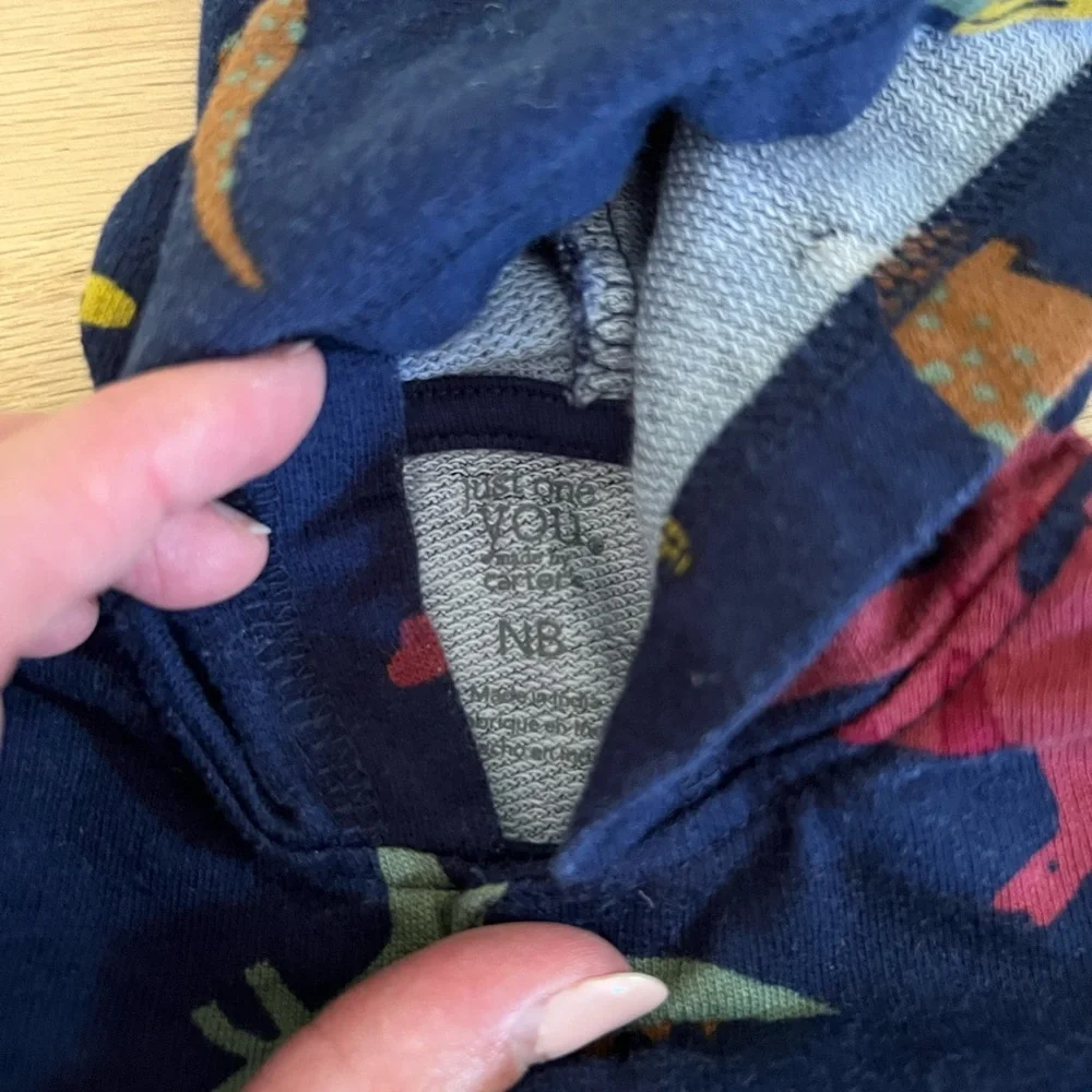 Carters onesies details